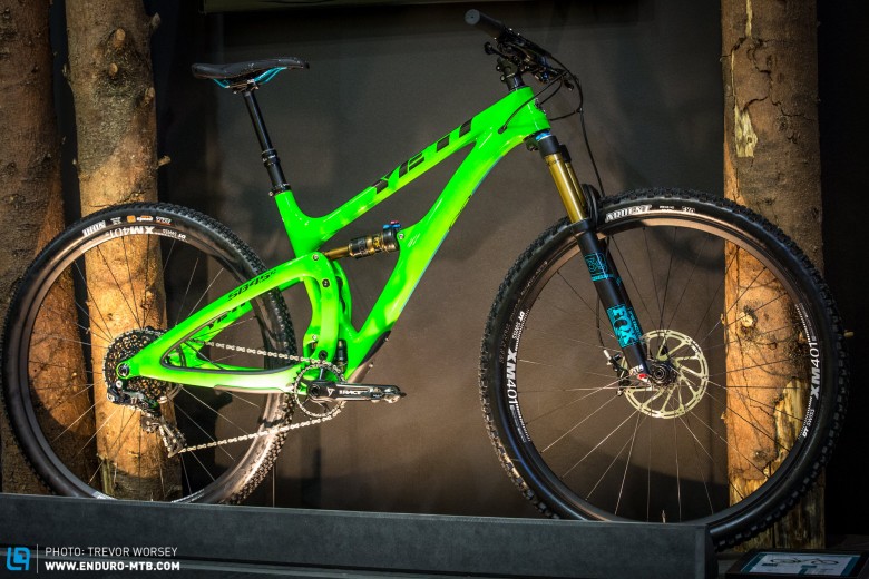 With aggressive geometry and 114 mm of travel, the new Yeti 4.5 will be a trail weapon