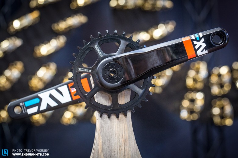 The new DMR AXE cranks have a number of innovative features