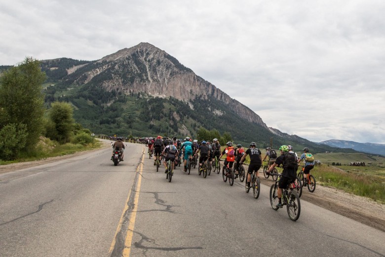 The memorial ride was even more so though, with almost every rider attending to commemorate Will Olson