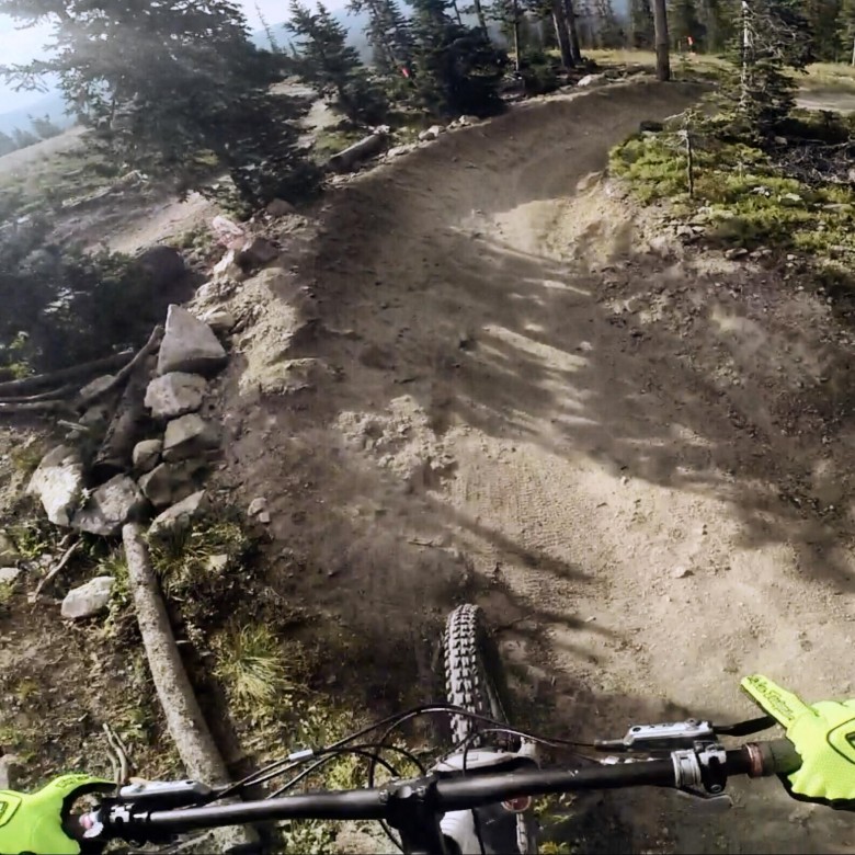 So much flow to be had! Gapping into berms is fun, yo.
