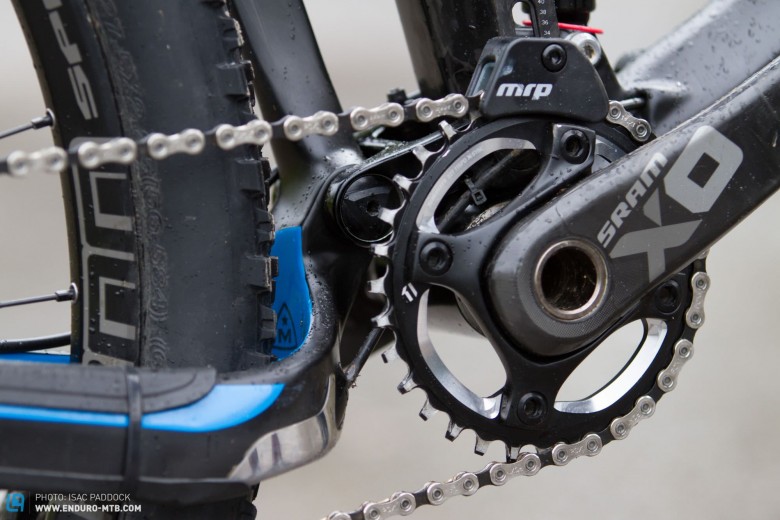 The chain has been changed and the E-Thirteen guide ditched for this great MRP carbon version.