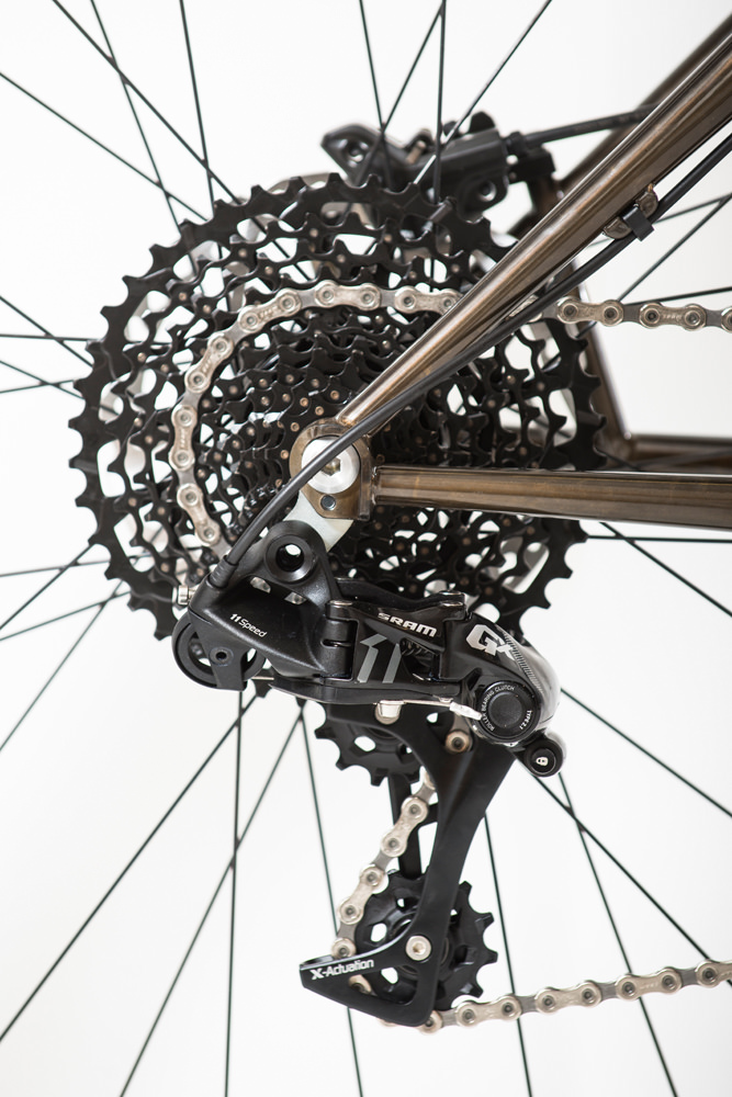 The Ranger will use a 1x11 setup with a 32T chainring.