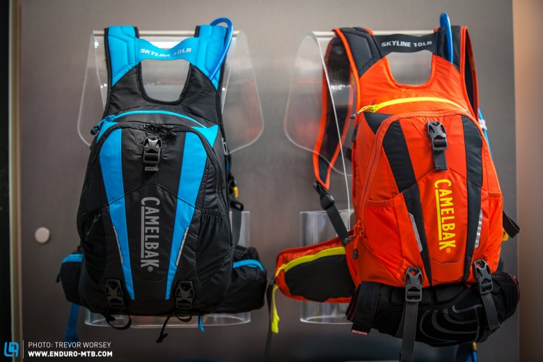 The Skyline packs feature straps on the bottom for carrying soft armour or jackets 