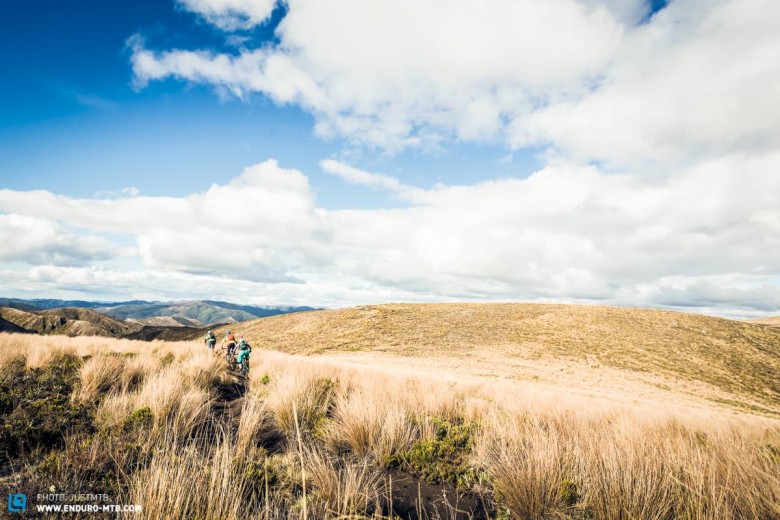 New Zealand has hills, mountains and trails in abundance