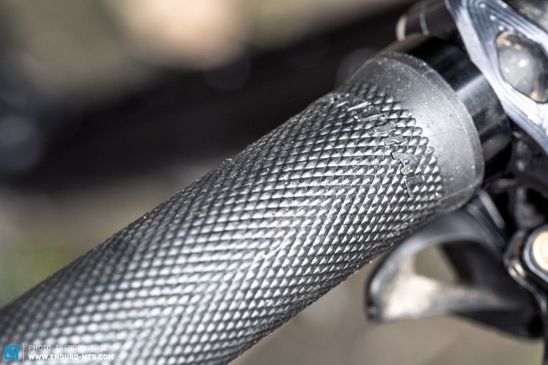 The soft knurled surface is impressively tenacious