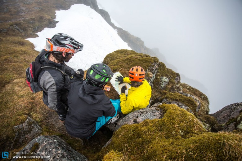 3 of Scotland’s best enduro racers joined Trev for this adventure.