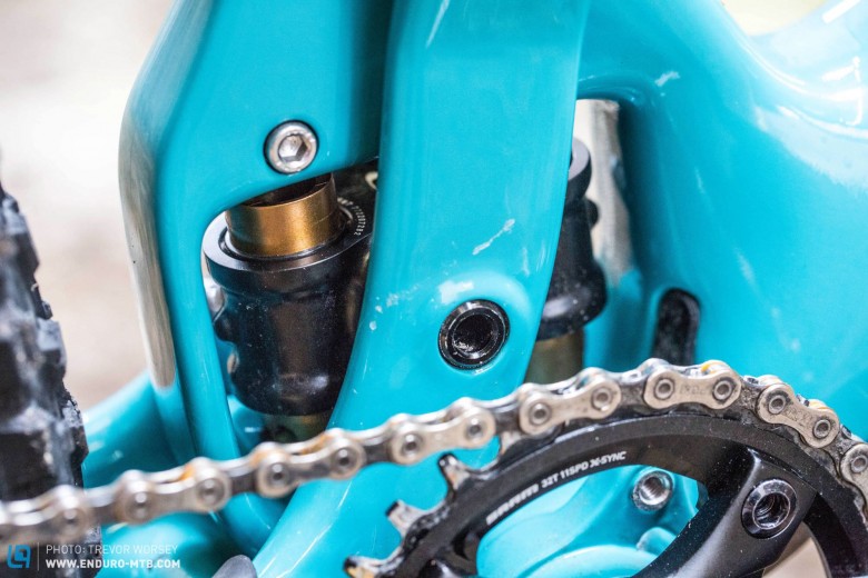 Clever Design: The Switch Infinity Link on the Yeti SB6c gave the bike truly class leading performance when it came to grip and control. If you hit a rock garden fast the Yeti just soaks it up - it really is like witchcraft.