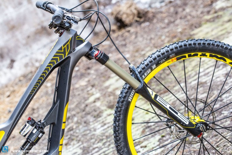 Sublime damping: The Bos Deville FCV fork offers up 170mm of well-controlled, bump-eating suspension. Setup is more involved than others on the market, but once you find the sweet spot the fork is an exceptional performer.
