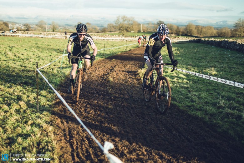 Trev (on the left) will be checking out some of the Scottish Cyclocross series