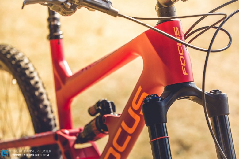 The icing on the cake: As ever, the RockShox Pike fork is a benchmark when it comes to enduro forks. Lightweight, simple to set up, and with impeccable performance, the SAM testers couldn’t have been happier with it. 