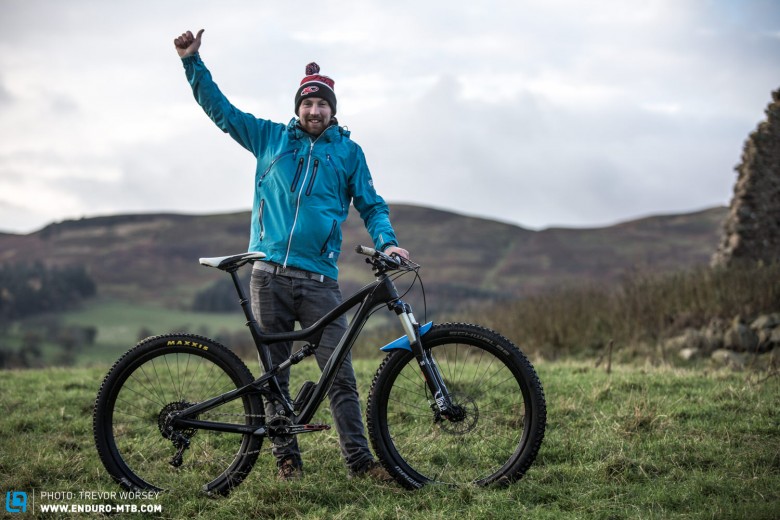 Ibis Enduro Race Team rider Gary Forrest's Ripley LS is a trail missile