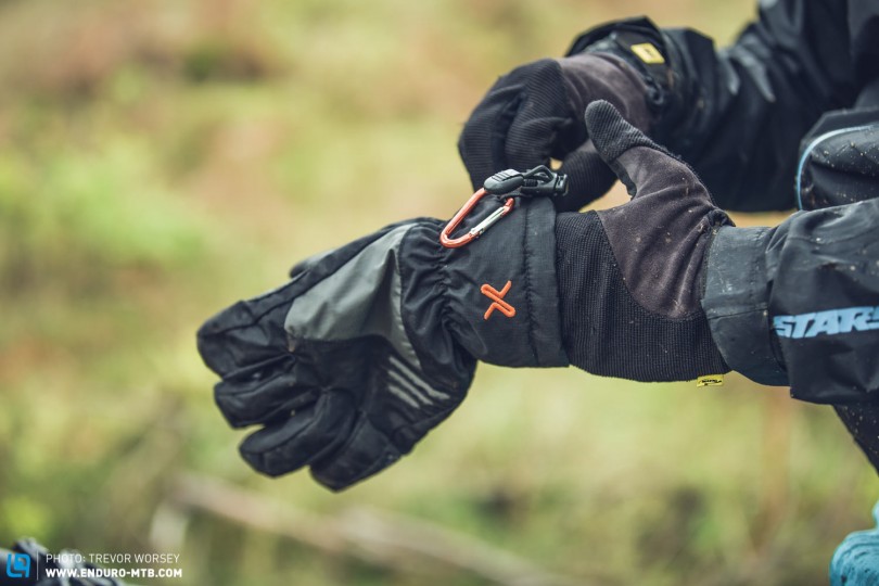If your riding is "climb then plummet" a set of warmer gloves for the clmbs will work wonders