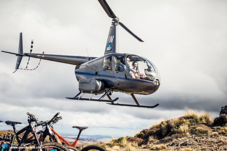 Helicopters and bikes are one hell of a combination! 