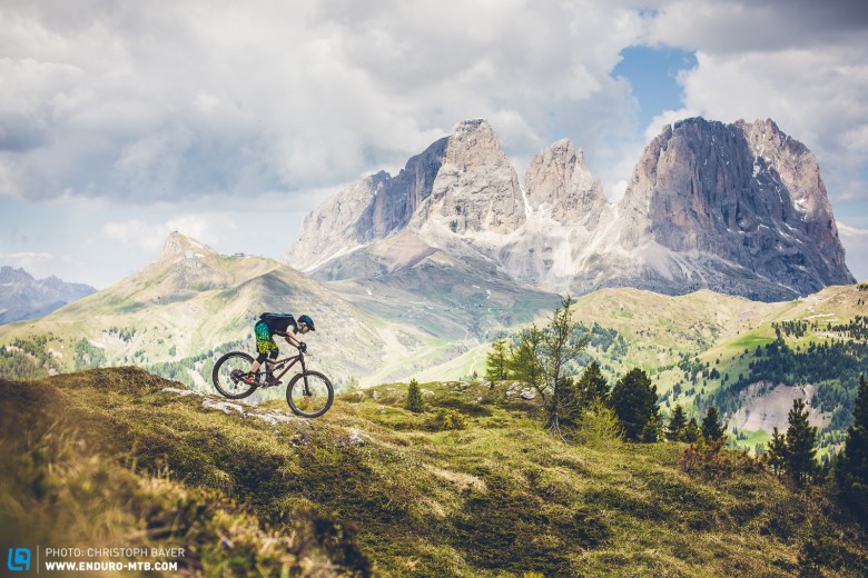 Just another typical day in the Dolomites. 