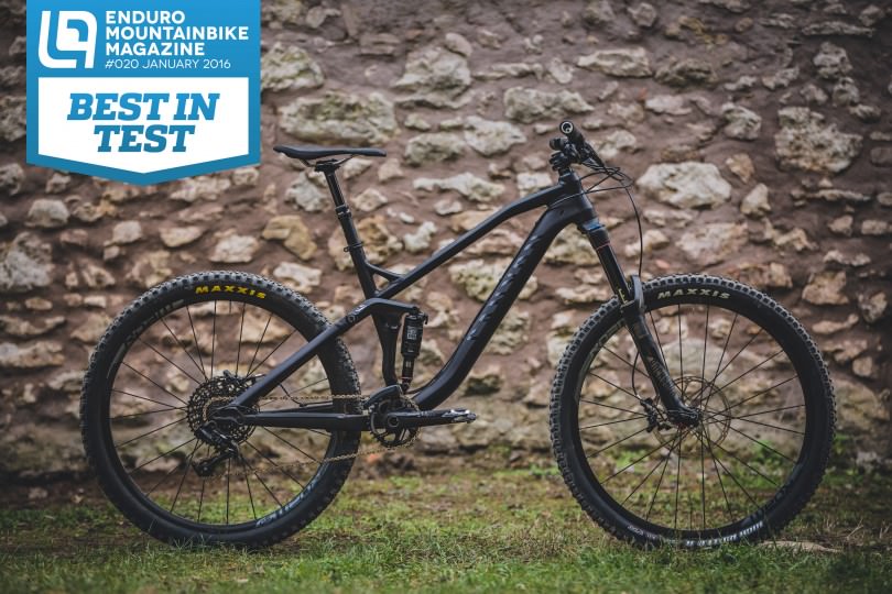 Canyon Spectral AL 7.0 EX | Travel 150/140 mm | Price 2.499 € | Weight 12,85 kg