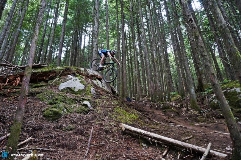 Traumtrails in BC ...