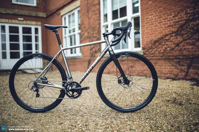 If you love bikes, then it's hard not to love a titanium adventure bike, the new Kinesis Tripster ATR looks classically elegant.