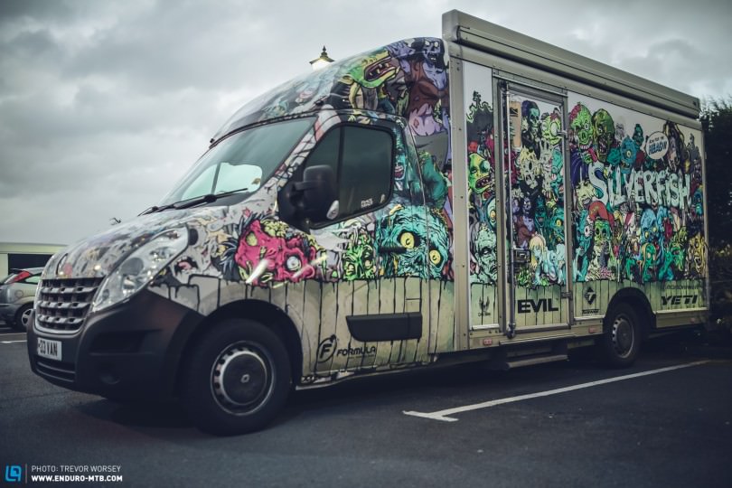 We love the Silverfish Zombie van.