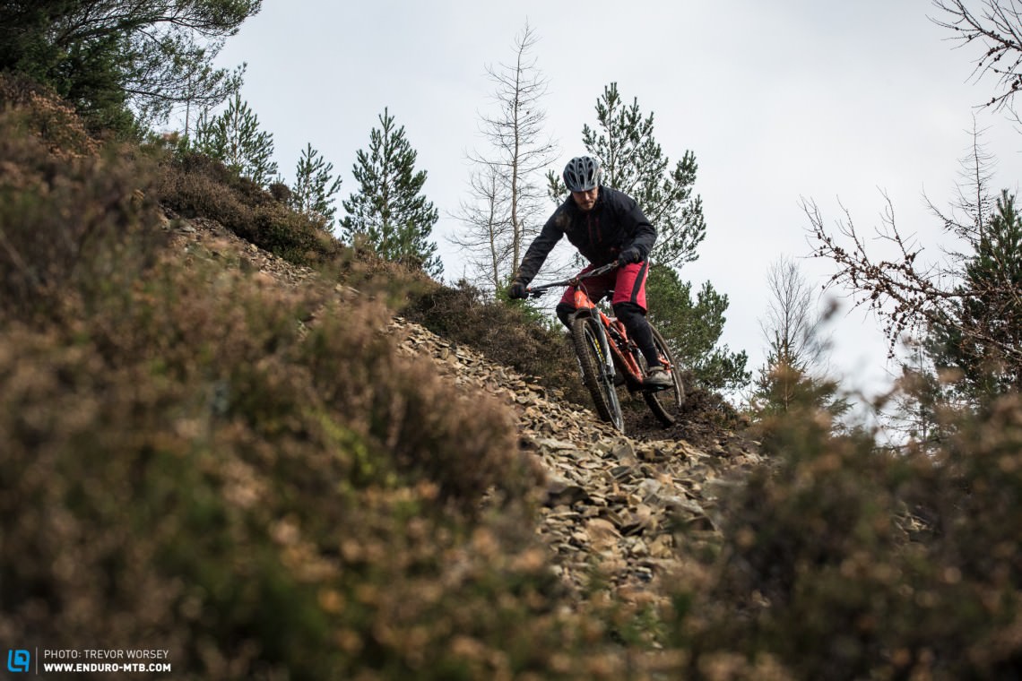 The Whyte T-130 C was planted and confidence inspiring at all times