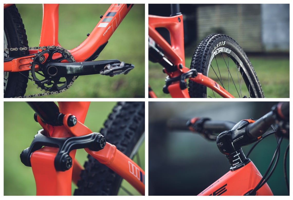 The Whyte T-130 C RS features a single ring specific design and a 'rider' proven spec.