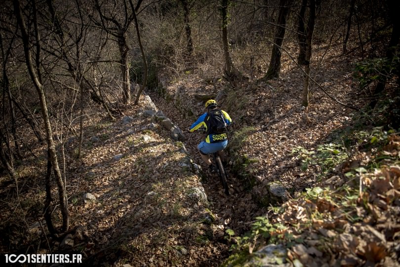 On April 16-17, the 500 participants of the Beverally will have the chance to ride some trails, as this one, which were sleeping since many decades… Trails that never saw any bikers before! What an honor we had to be the first!