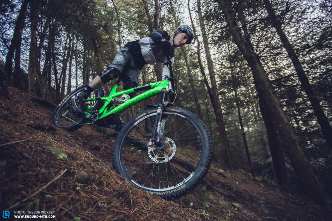 The PUSH Elevensix harvests every last ounce of traction from the trails.