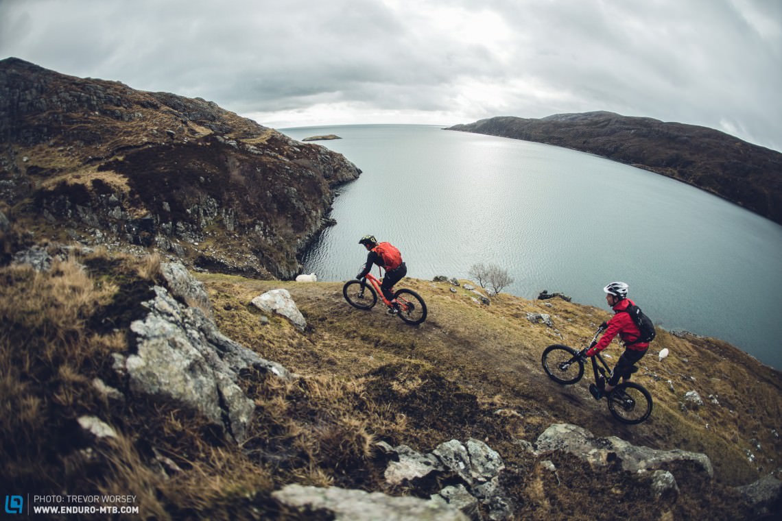 There are many trails to explore on Harris, an adventurer's paradise. 