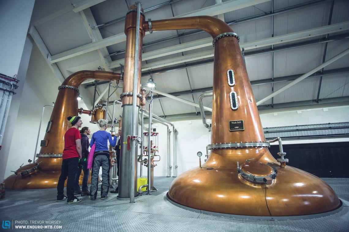 The Harris Distillery is well worth a visit to learn how Scotland's finest Whisky is made.