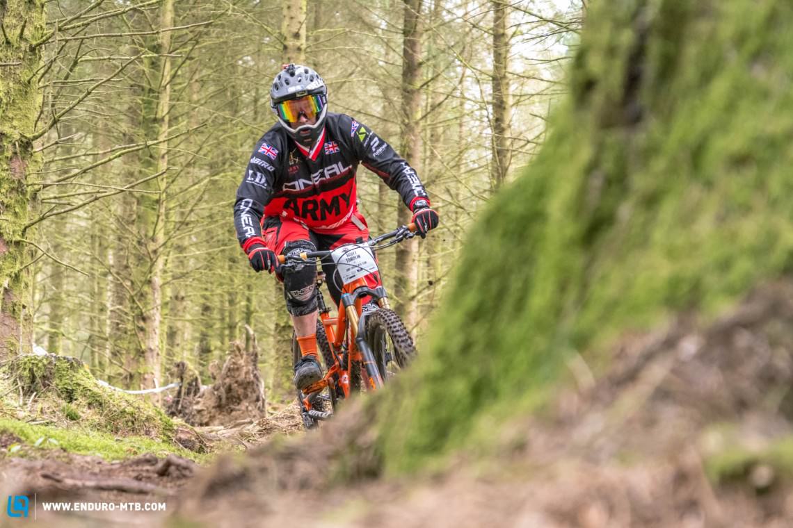 The Army team had a great presence at the UK Enduro.