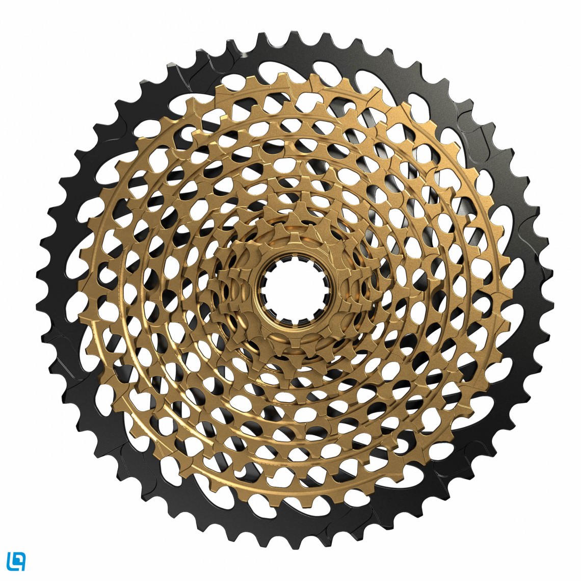 The most distinctive feature of the new drivetrain is the huge 10-50t cassette.