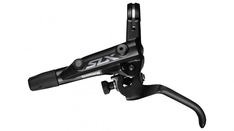 Similar to the design and funktion of the XT M8000 lever Shimano created the SLX M7000 brakes.