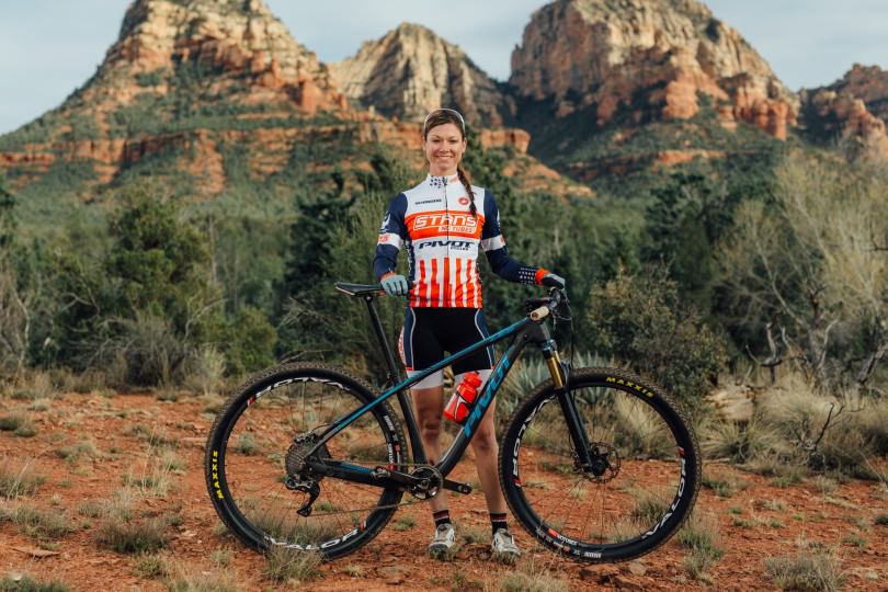 Rose Grant lucky with her new ride - the Pivot LES XTR Di2 29”
