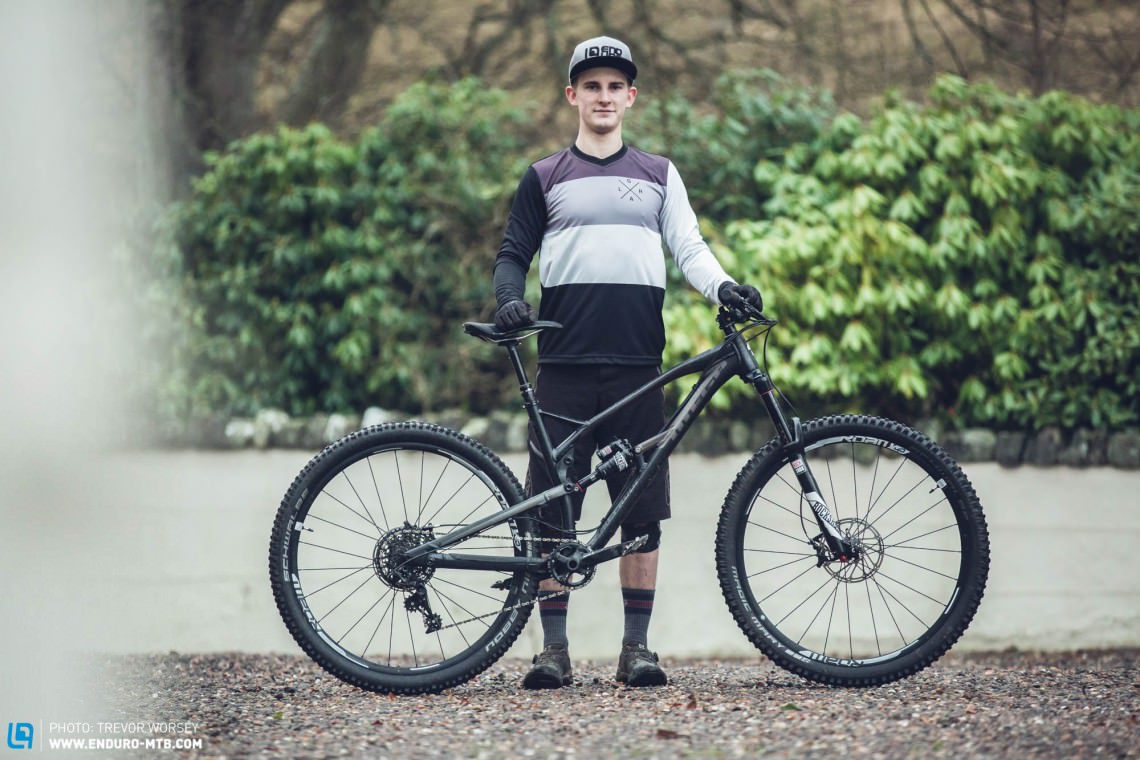 Elite racer and ENDURO magazine test pilot Stuart Wilcox will be putting the Nukeproof though it’s paces on the race circuit this year.