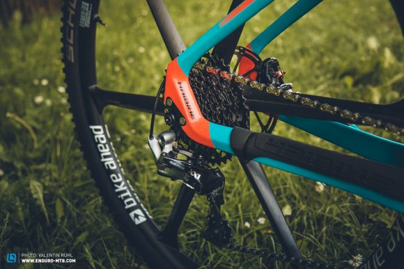 SRAM’s XX1 1x11 still features on many of the bikes ridden by top pros. 