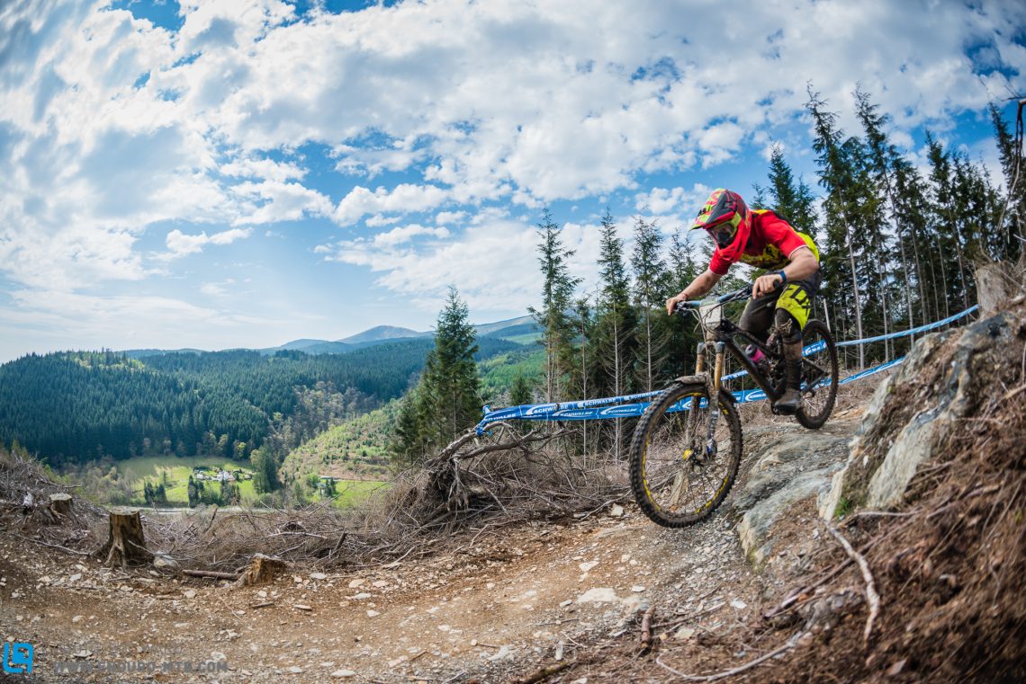 So many fast riders were ripping up the trails.