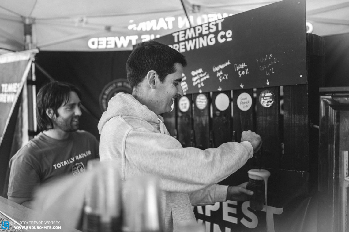 Gavin from Tempest Brewery kept the drinks flowing.
