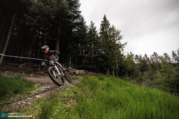The trails of Glentress offered the perfect venue for the mini shredders.