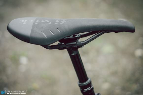A dropper post: A must on any trail bike.