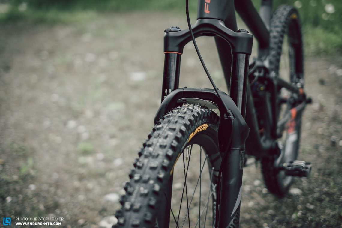 Front forks in the form of the RockShox PIKE: proven and rightly popular.