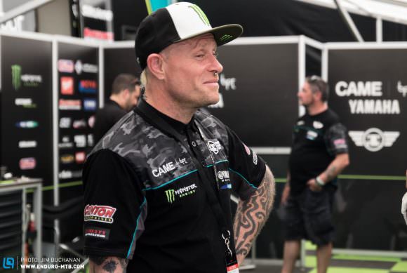 The Prodigy's Keith Flint runs a team for the TT, what a legend.