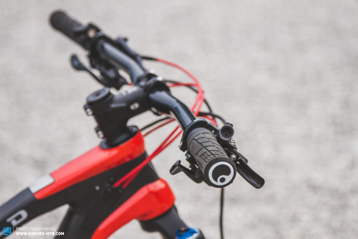 We really rated the Crankbrothers cockpit on our test bike.