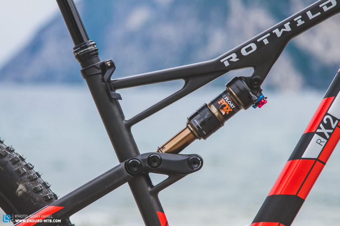 The FOX Factory suspension setup is a winning combo and provides great traction.
