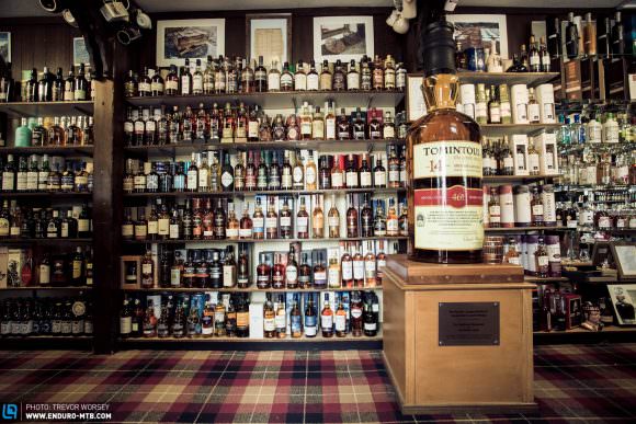 Home to the official largest bottle of whisky in the world.