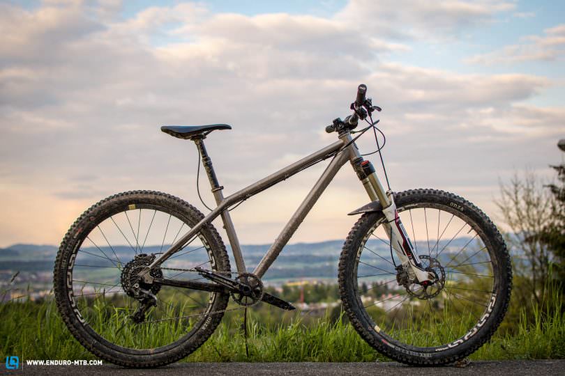 The beautiful Stanton Switchback Ti serves as every-day ride.