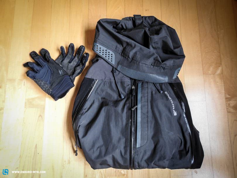 Essentials: Specialized Enduro gloves and Endura MTB 800 jacket