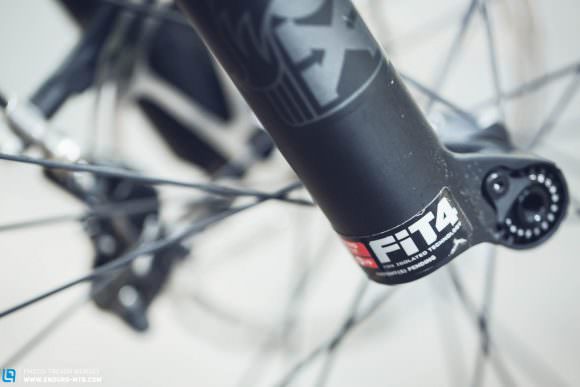 The Fox factory 34 Float FIT4 fork has been revised to provide more support and control, and it works.
