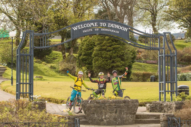 Costa  Del  Dunoon.   Watch  to  see  how  this  place  evolves  over  the  next  few  years. Riders left to right: Nash Masson, Chris Hutchens and Kyle Beattie