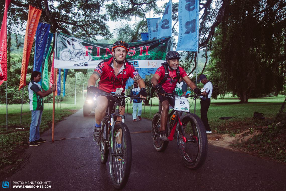 San Kapil took his time on each stage to ride his fat bike, but had company on the final stage in the form of a jubilant Steve Edwards, who had been forced out of the 2014 edition with injuries.