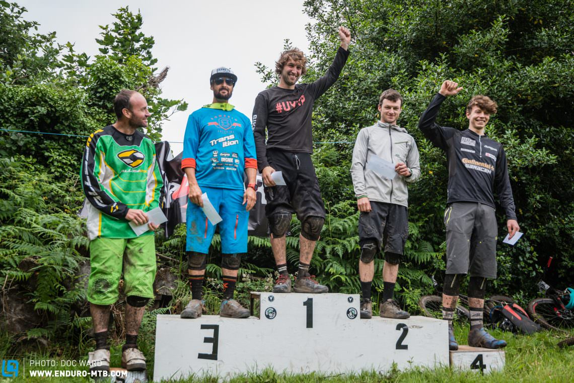 Overall Podium, some good age variations in there!