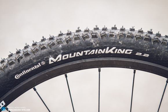 Good compromise The pairing of the front’s Continental Mountain King 2.4